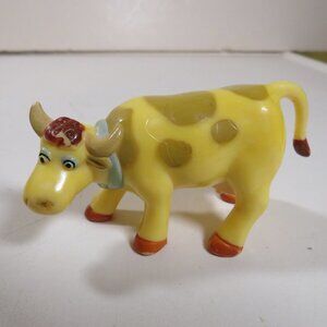 Cow Sesame Street Play Farm Figure PVC not labeled